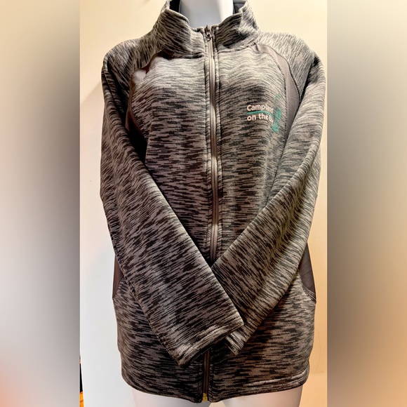 Jackets & Blazers - Zippered Sweatshirt